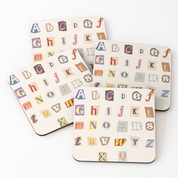 Item preview, alphabet magazine cut out pack designed and sold by MoodleDoon.