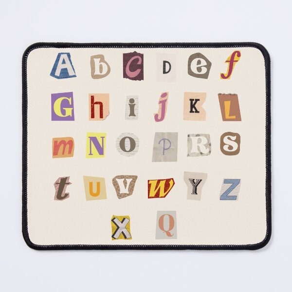 Item preview, alphabet magazine cut out pack designed and sold by MoodleDoon.