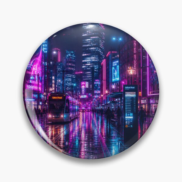 Item preview, Manchester 2150 | Cyberpunk Sci Fi | Neon Atlas designed and sold by NSAstore.