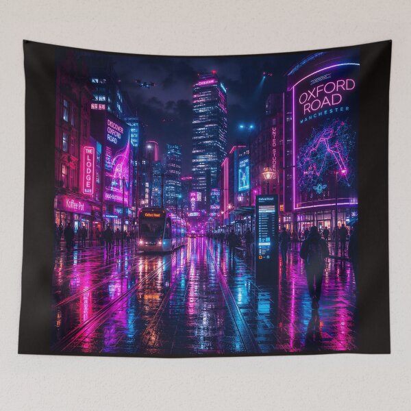 Item preview, Manchester 2150 | Cyberpunk Sci Fi | Neon Atlas designed and sold by NSAstore.