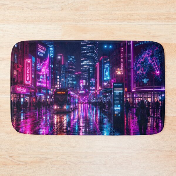 Item preview, Manchester 2150 | Cyberpunk Sci Fi | Neon Atlas designed and sold by NSAstore.
