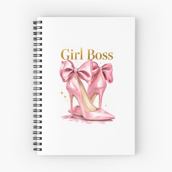 Item preview, Girl Boss Pink High Heels Ribbon Bow designed and sold by Autumnn01.
