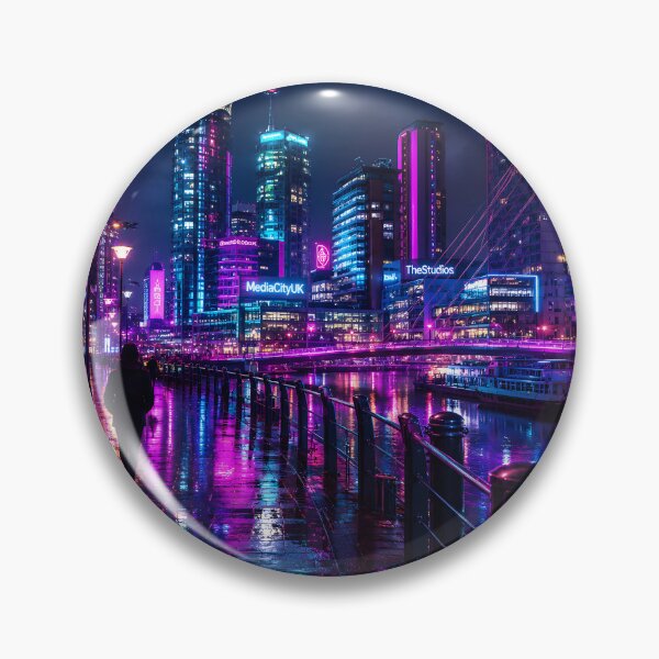 Item preview, Manchester 2150 | Cyberpunk Sci Fi | Neon Atlas designed and sold by NSAstore.