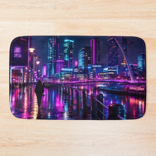 Item preview, Manchester 2150 | Cyberpunk Sci Fi | Neon Atlas designed and sold by NSAstore.