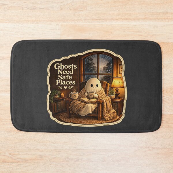 Item preview, Ghosts Need Safe Places designed and sold by QuietNovaShop.