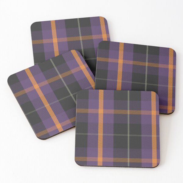 Item preview, Purple Orange Halloween Plaid Pattern designed and sold by tastodesign.