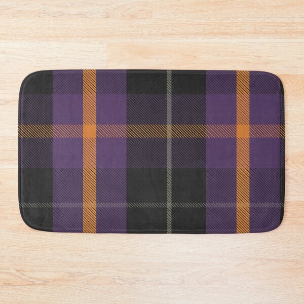 Item preview, Purple Orange Halloween Plaid Pattern designed and sold by tastodesign.