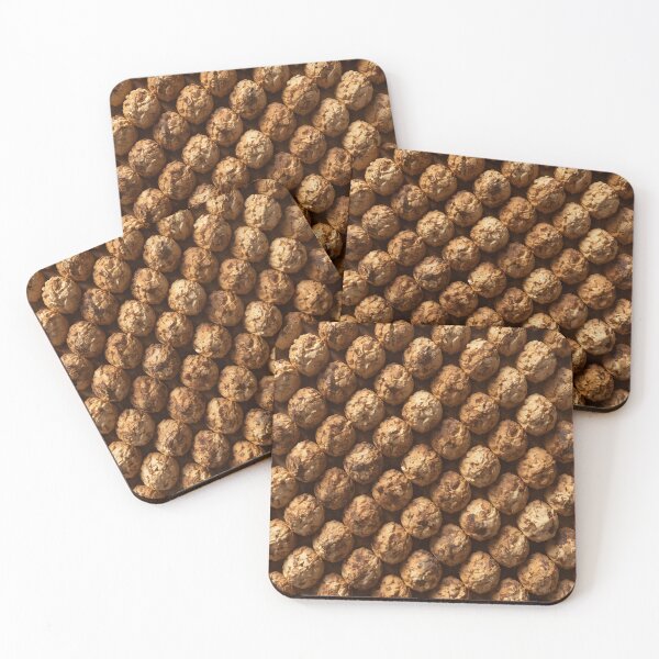 Item preview, The Truffle Lattice – Abstract Organic 3D Texture Art Print designed and sold by Rewolucja.