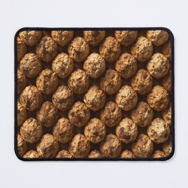 Item preview, The Truffle Lattice – Abstract Organic 3D Texture Art Print designed and sold by Rewolucja.