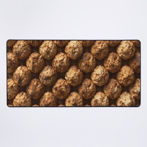 Item preview, The Truffle Lattice – Abstract Organic 3D Texture Art Print designed and sold by Rewolucja.