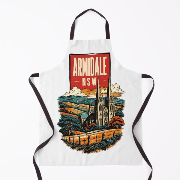 Item preview, Armidale New South Wales Australia Vintage Travel Poster designed and sold by TravelersGems.