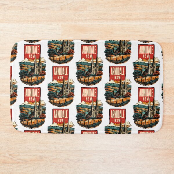 Item preview, Armidale New South Wales Australia Vintage Travel Poster designed and sold by TravelersGems.