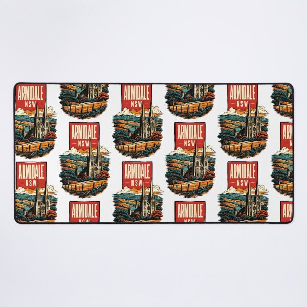 Item preview, Armidale New South Wales Australia Vintage Travel Poster designed and sold by TravelersGems.