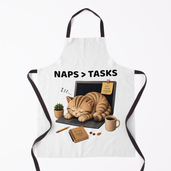Item preview, Naps > Tasks | Sleepy Cat Humor designed and sold by Moochie Studios.