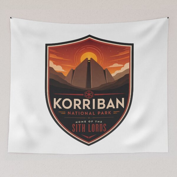 Item preview, Korriban National Park: Home of the Sith Lords designed and sold by FrontierCosmic.