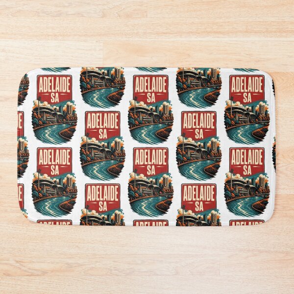 Item preview, Adelaide South Australia Vintage Travel Poster designed and sold by TravelersGems.