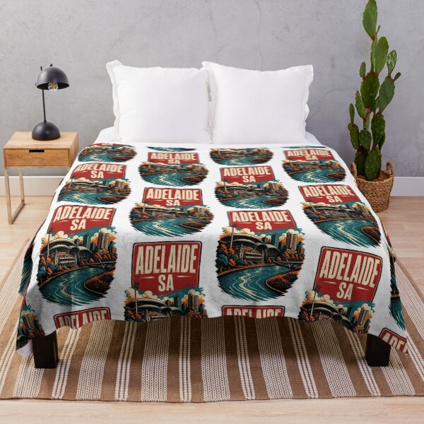 Item preview, Adelaide South Australia Vintage Travel Poster designed and sold by TravelersGems.