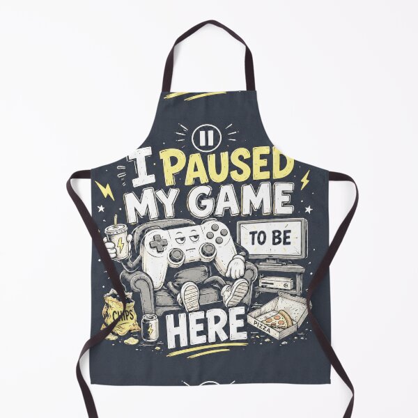 Item preview, I Paused My Game To Be Here designed and sold by SlanPOD.