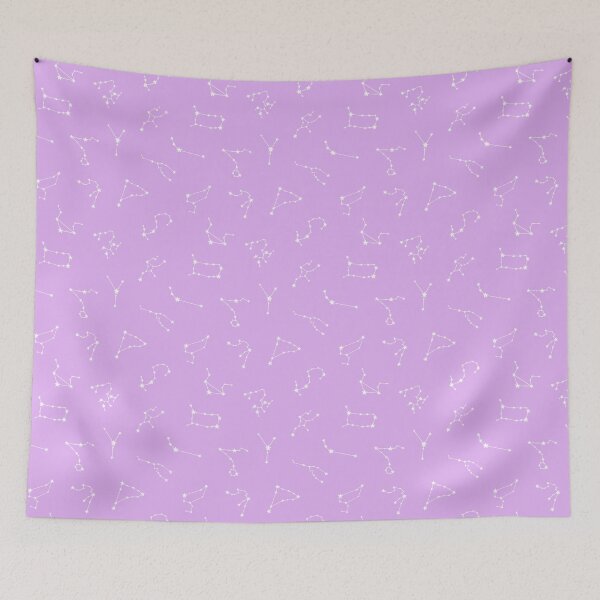 Item preview, Zodiac Star Signs Purple designed and sold by SuperCuteItems2.