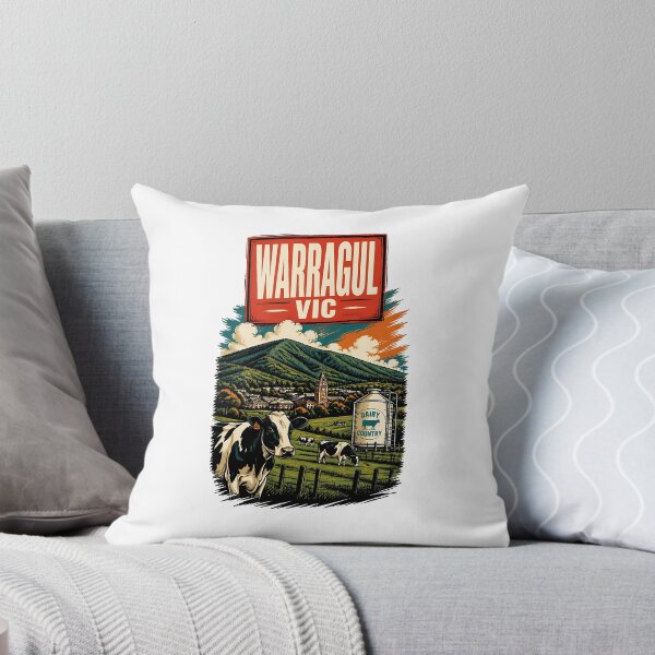 Item preview, Warragul Victoria Australia Vintage Travel Poster designed and sold by TravelersGems.