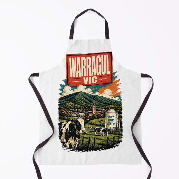 Item preview, Warragul Victoria Australia Vintage Travel Poster designed and sold by TravelersGems.