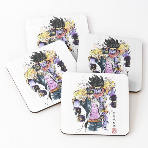 Item preview, Jotaro Kujo and Star Platinum - 2 designed and sold by Creaturesinzo.