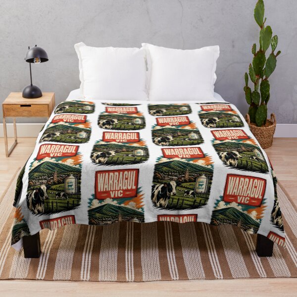 Item preview, Warragul Victoria Australia Vintage Travel Poster designed and sold by TravelersGems.
