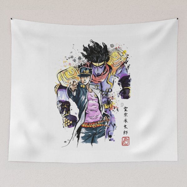 Item preview, Jotaro Kujo and Star Platinum - 2 designed and sold by Creaturesinzo.