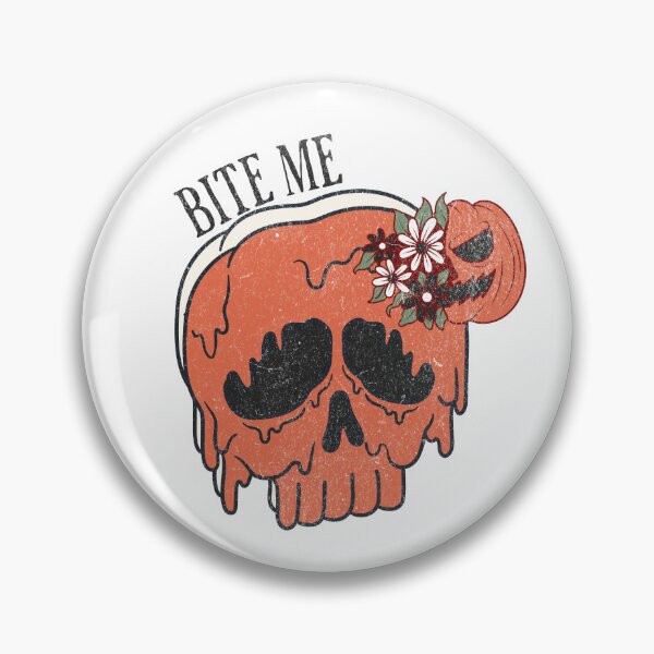 Item preview, Bite Me Funny Skeleton - Halloween Spooky Vibe Quote designed and sold by FuzionRaptor.