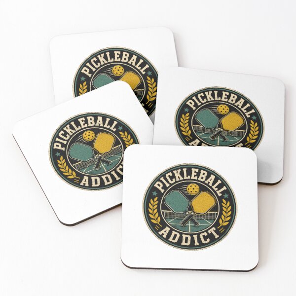 Item preview, Vintage Pickleball Addict Retro Badge | Pickleball Paddle Sports Design designed and sold by Bisonia.