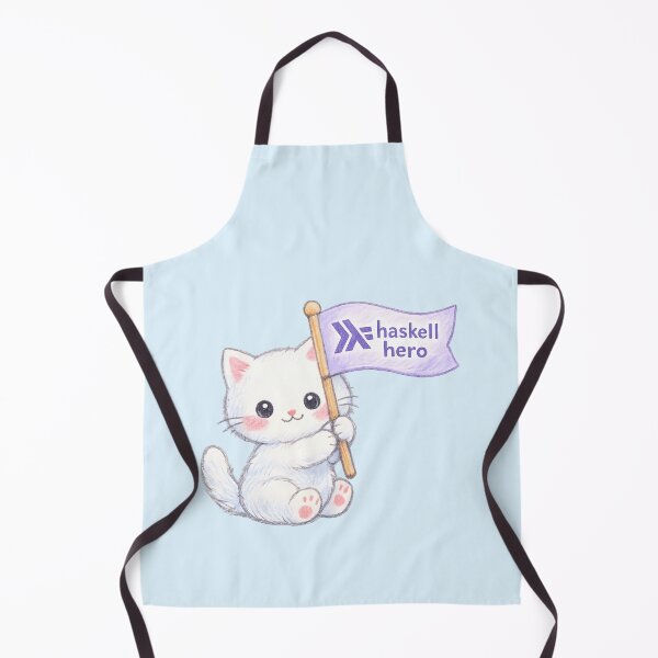Item preview, Haskell Hero Kawaii Kitten for Functional Programmers designed and sold by Nerd Romance Café.