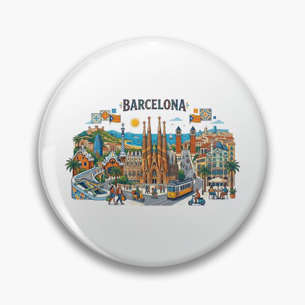 Artikelvorschau, Barcelona entworfen und verkauft von designsbysamantha.