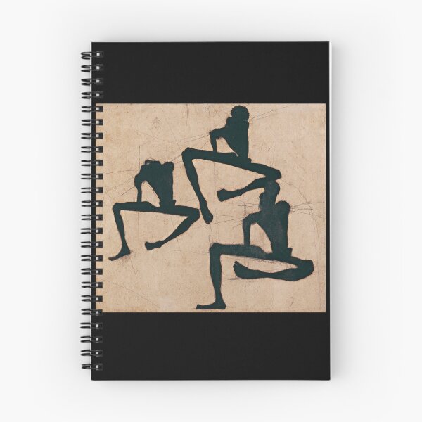 Item preview, Composition with Three Male Nudes, Egon Schiele 1910 designed and sold by Matthew Kinnersly.