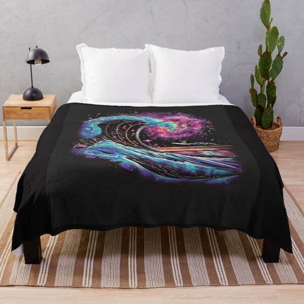 Item preview, riding the cosmic wave in neon designed and sold by RetroWaveArtCo.