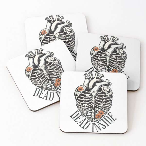 Item preview, Dead Inside Spooky Skeleton - Funny Halloween Quote designed and sold by FuzionRaptor.