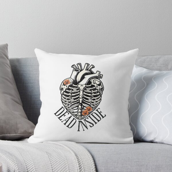 Item preview, Dead Inside Spooky Skeleton - Funny Halloween Quote designed and sold by FuzionRaptor.