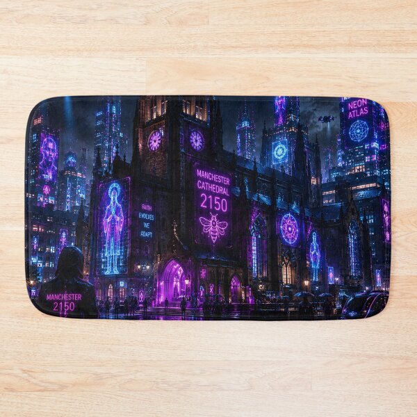 Item preview, Manchester 2150 | Cyberpunk Sci Fi | Neon Atlas designed and sold by NSAstore.