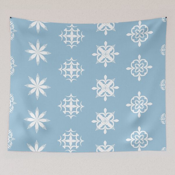 Item preview, Minimalist Pastel Botanical Seamless Pattern with Floral Folk Art Motifs designed and sold by Ei-Ei.