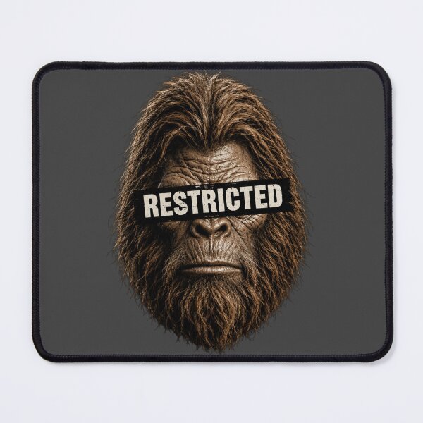 Item preview, Restricted Bigfoot designed and sold by RadManDesigns.