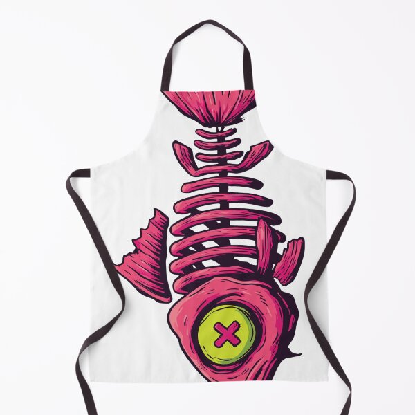 Item preview, Pink Button-Eyed Fish Skeleton designed and sold by ndesigne.