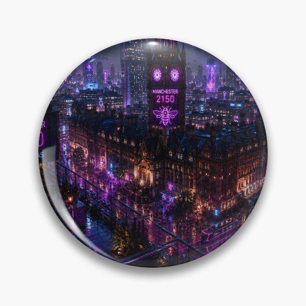 Item preview, Manchester 2150 | Cyberpunk Sci Fi | Neon Atlas designed and sold by NSAstore.
