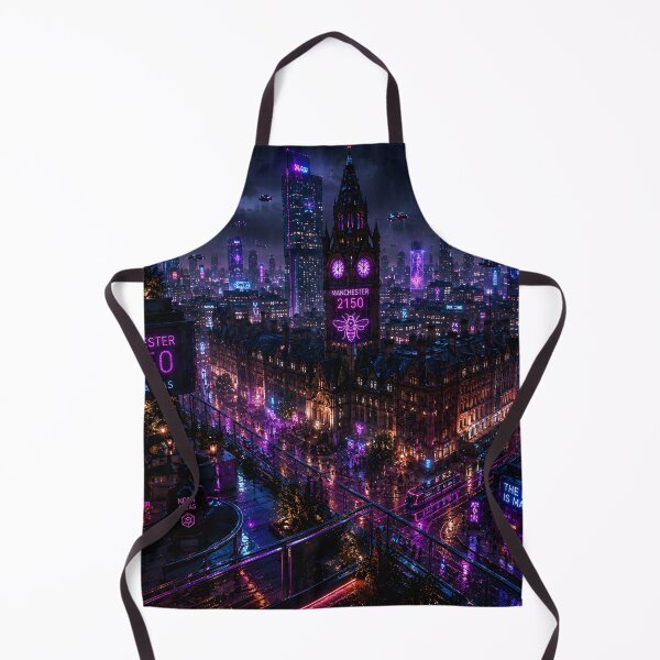 Item preview, Manchester 2150 | Cyberpunk Sci Fi | Neon Atlas designed and sold by NSAstore.