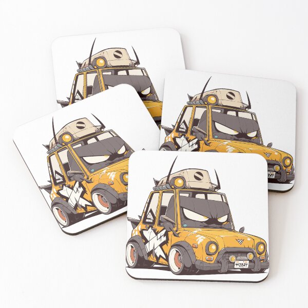 Item preview, Angry Yellow Off-Road Monster Car designed and sold by ndesigne.