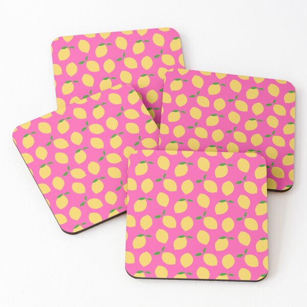 Item preview, Pink Lemonade Design, Summer Lemons with Pink Background designed and sold by bestggraphico.