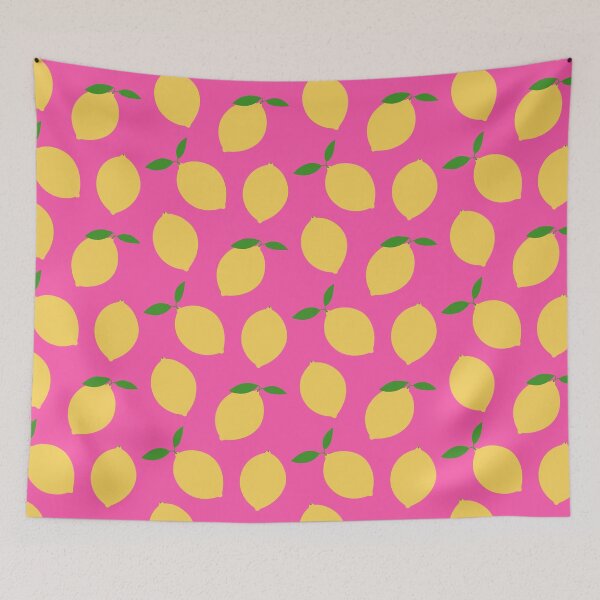 Item preview, Pink Lemonade Design, Summer Lemons with Pink Background designed and sold by bestggraphico.