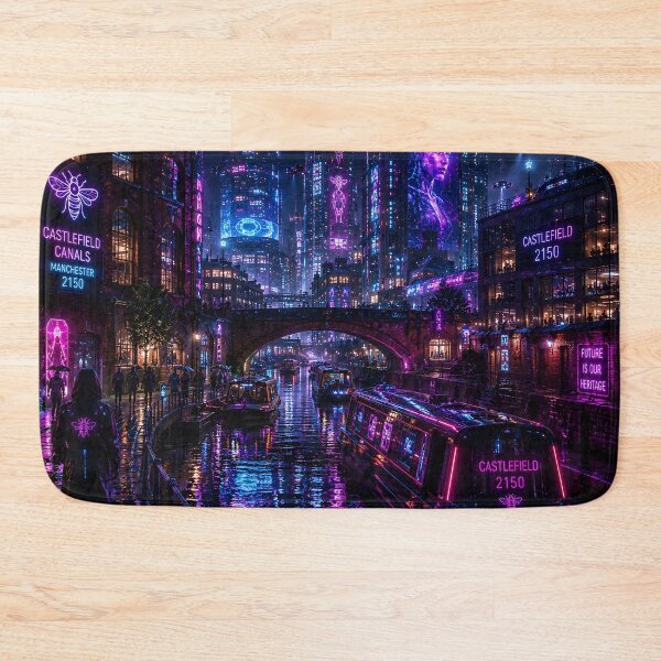 Item preview, Manchester 2150 | Cyberpunk Sci Fi | Neon Atlas designed and sold by NSAstore.