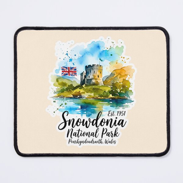 Item preview, Snowdonia National Park Watercolor designed and sold by EvergreenPark - Tee Studio.