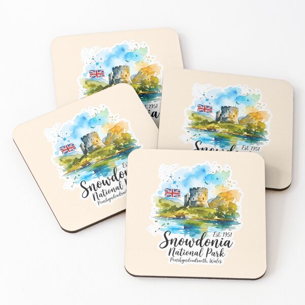 Item preview, Snowdonia National Park Watercolor designed and sold by EvergreenPark - Tee Studio.