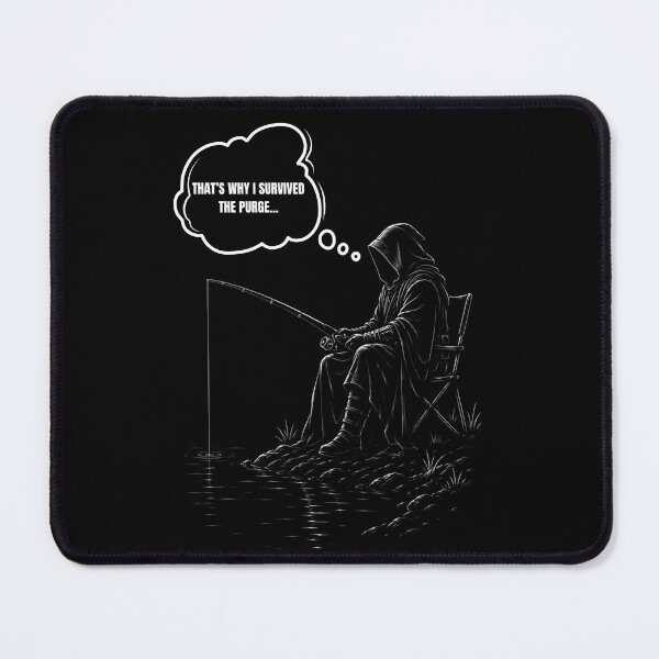Item preview, Why I Survived The Order 66 - Funny Sci-Fi Fishing designed and sold by GeekAnglerStore.