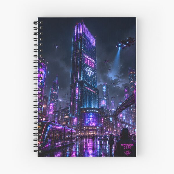 Item preview, Manchester 2150 | Cyberpunk Sci Fi | Neon Atlas designed and sold by NSAstore.